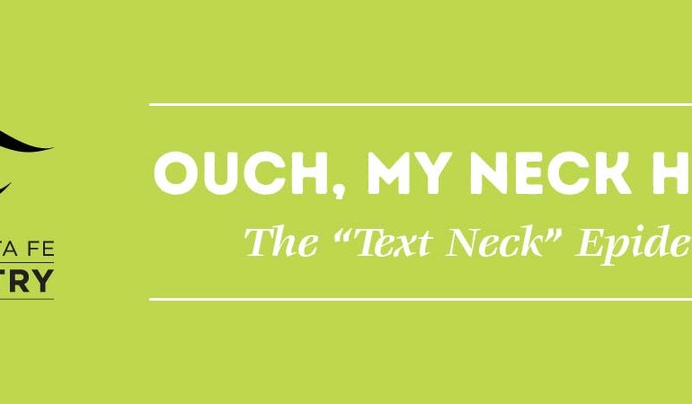 text neck header