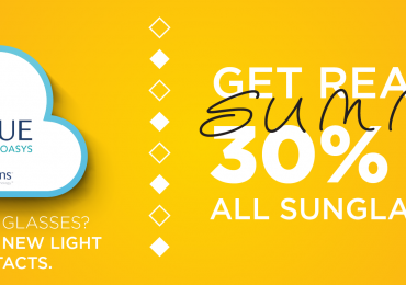 30% OFF Sunglass Sale + Acuvue Transitions Contacts